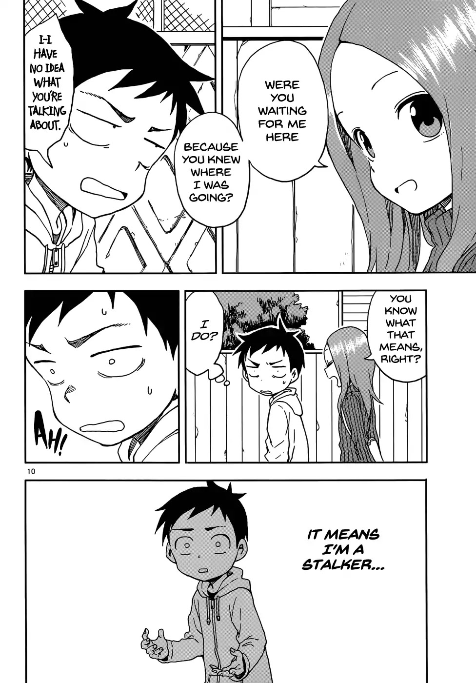 Karakai Jouzu No Takagi-San chapter 80 - page 10