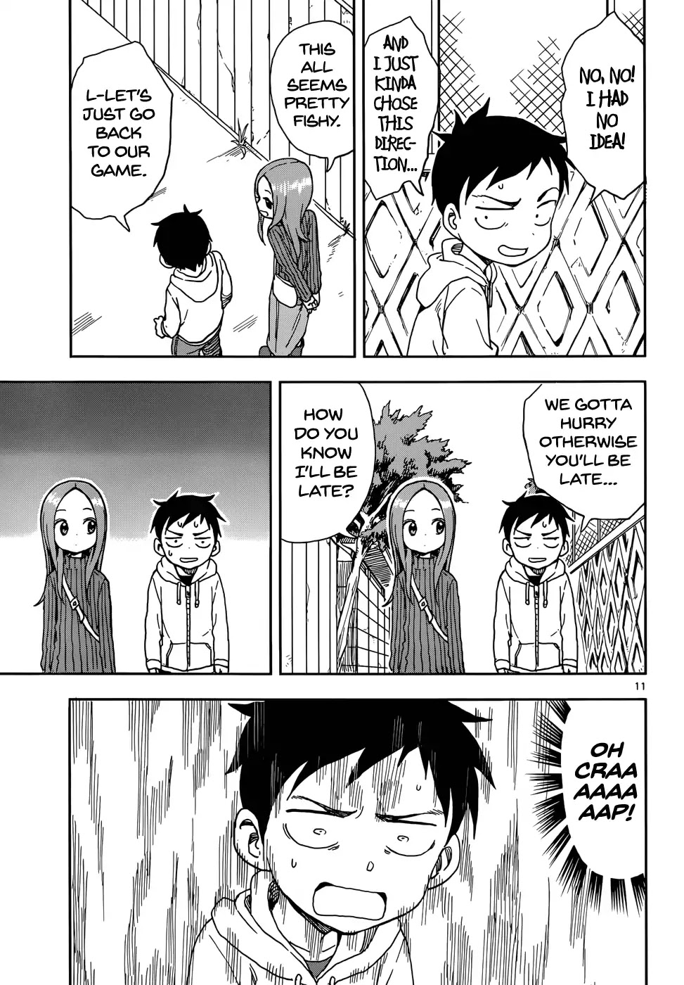 Karakai Jouzu No Takagi-San chapter 80 - page 11