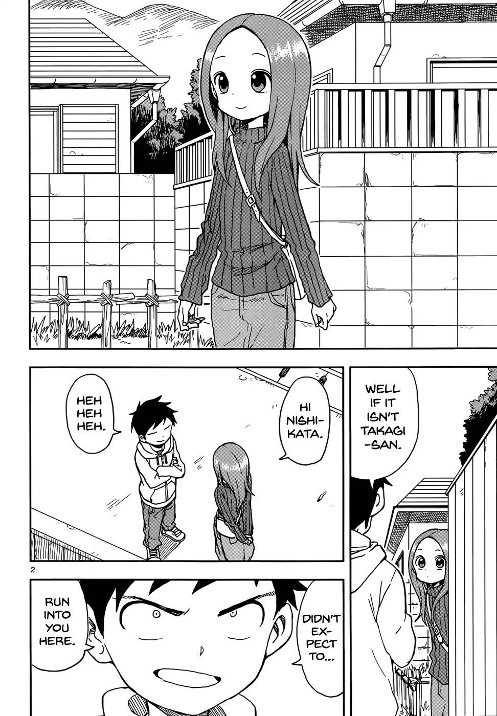 Karakai Jouzu No Takagi-San chapter 80 - page 2