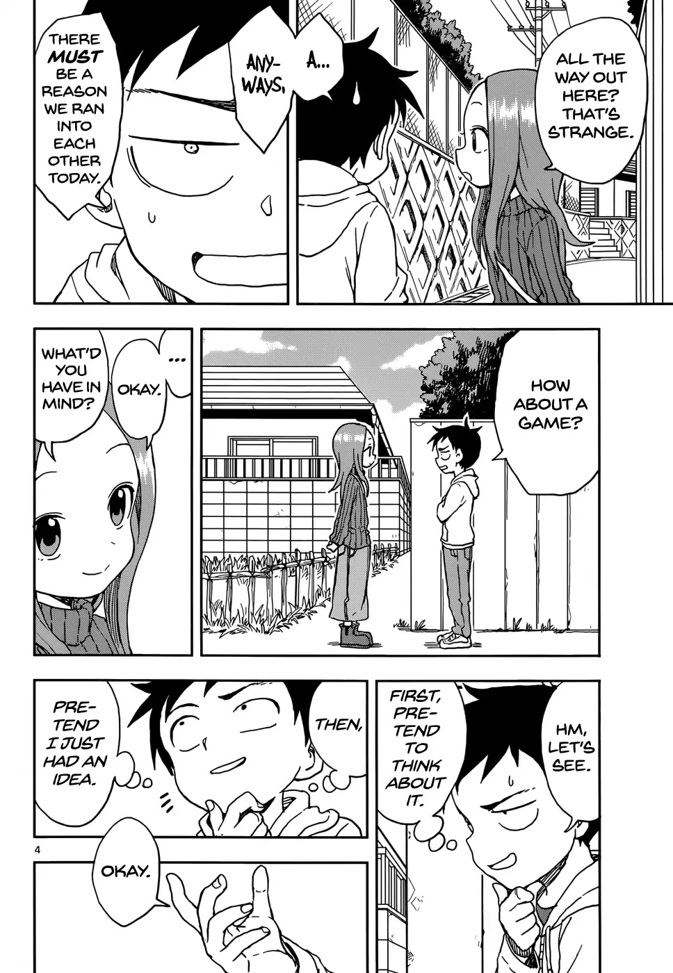 Karakai Jouzu No Takagi-San chapter 80 - page 4