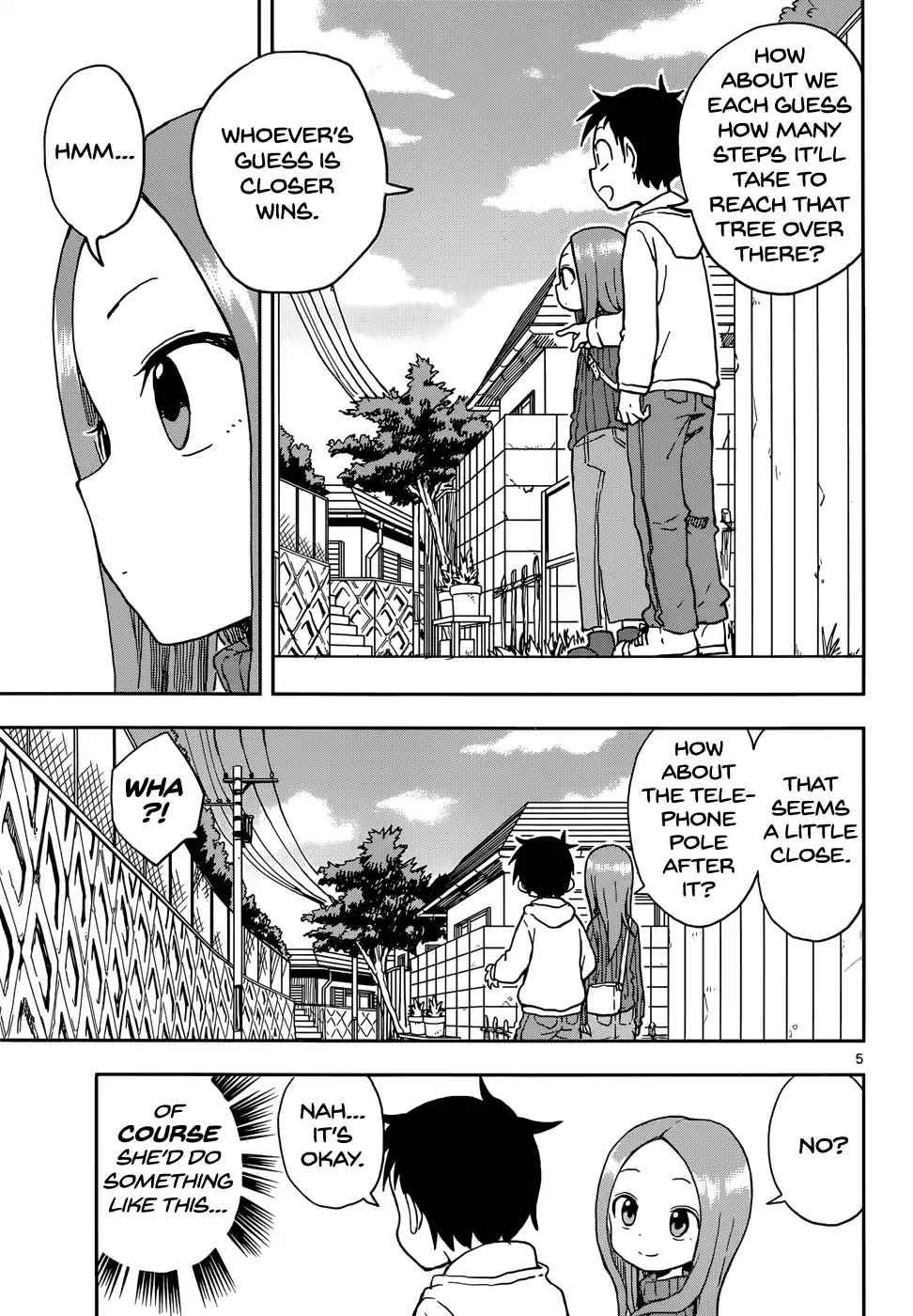 Karakai Jouzu No Takagi-San chapter 80 - page 5