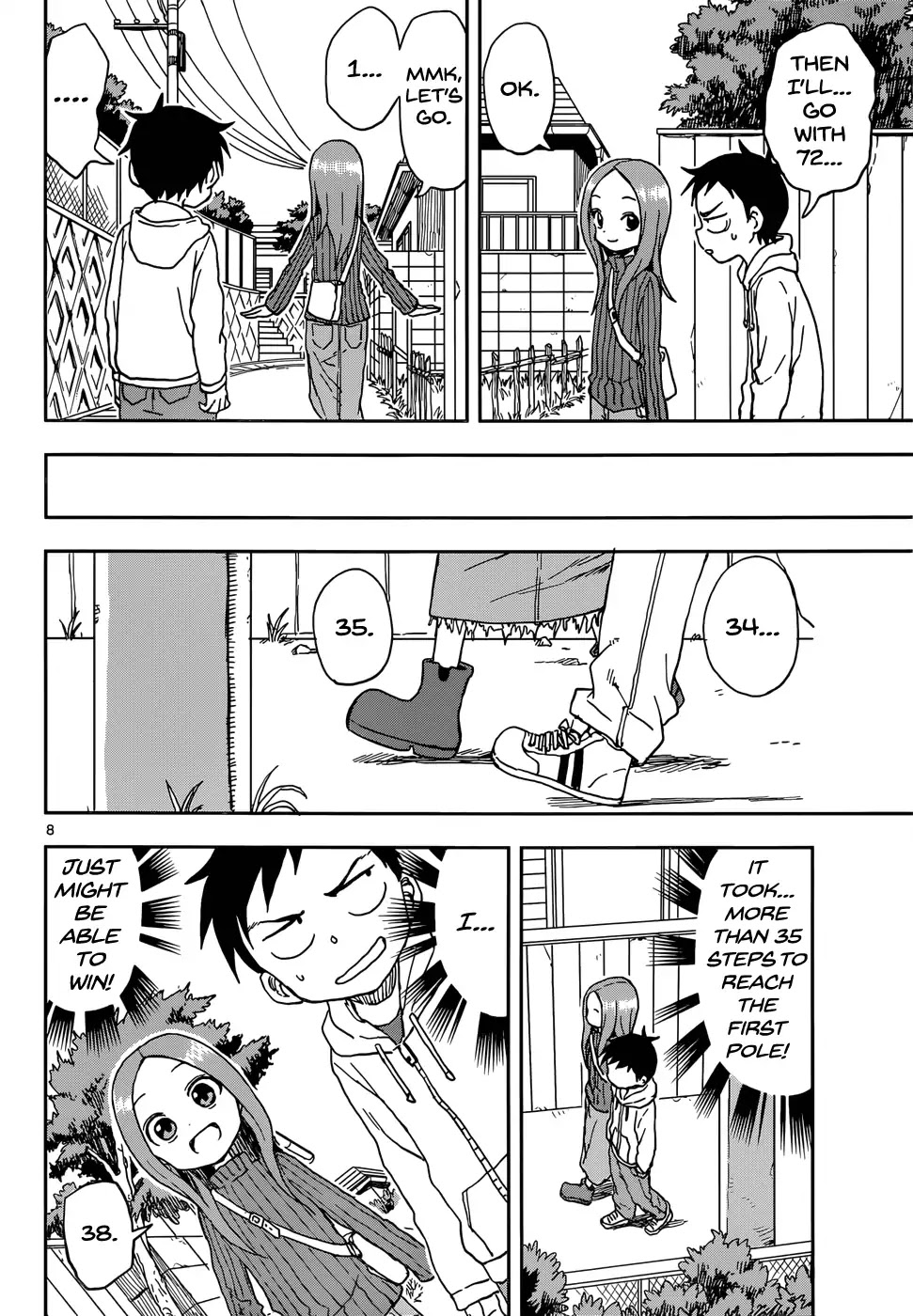 Karakai Jouzu No Takagi-San chapter 80 - page 8
