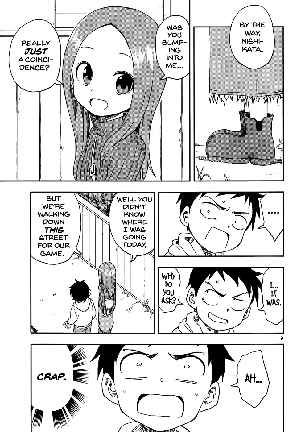 Karakai Jouzu No Takagi-San chapter 80 - page 9