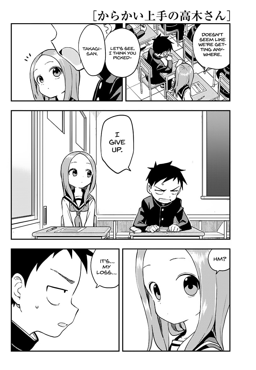 Karakai Jouzu No Takagi-San chapter 166 - page 12