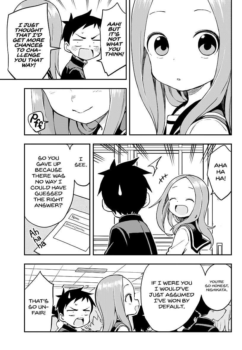 Karakai Jouzu No Takagi-San chapter 166 - page 15