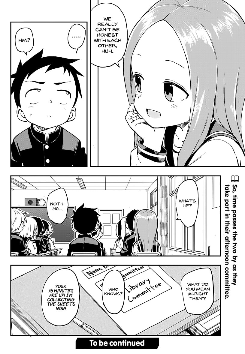 Karakai Jouzu No Takagi-San chapter 166 - page 18