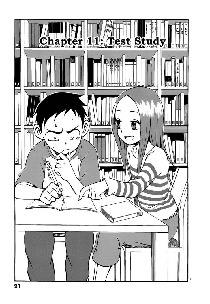 Karakai Jouzu No Takagi-San chapter 11 - page 1