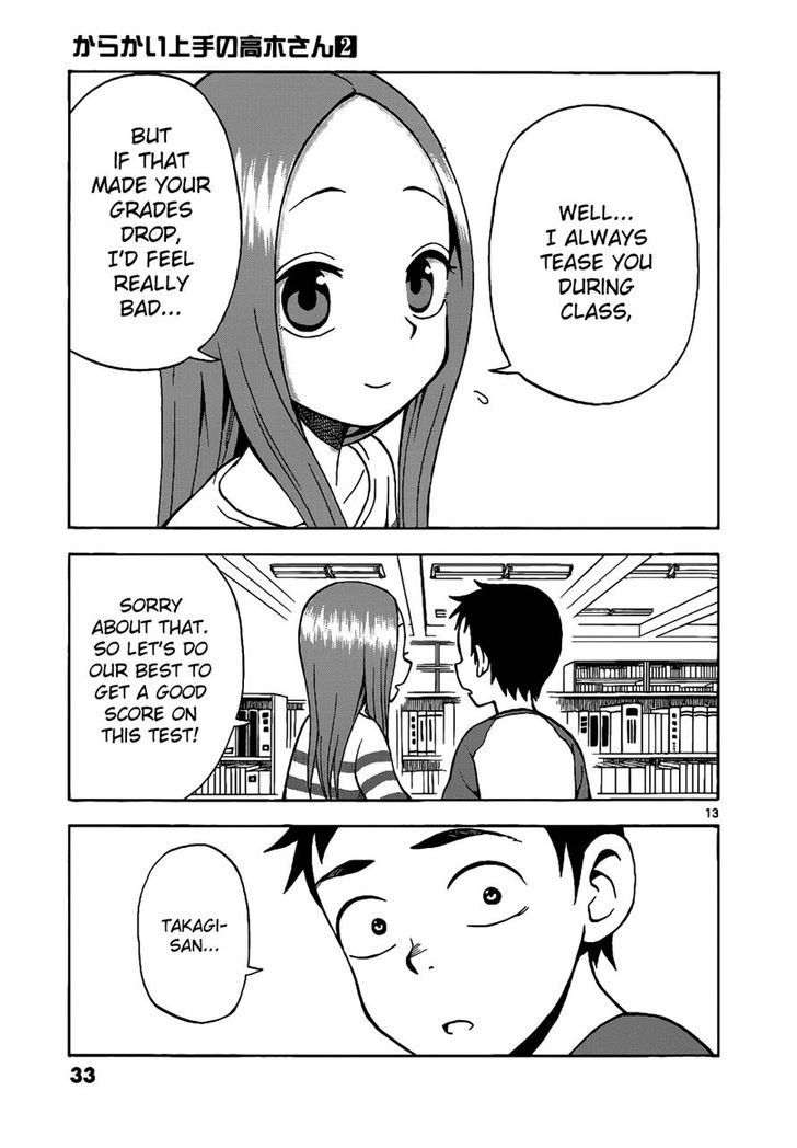 Karakai Jouzu No Takagi-San chapter 11 - page 13