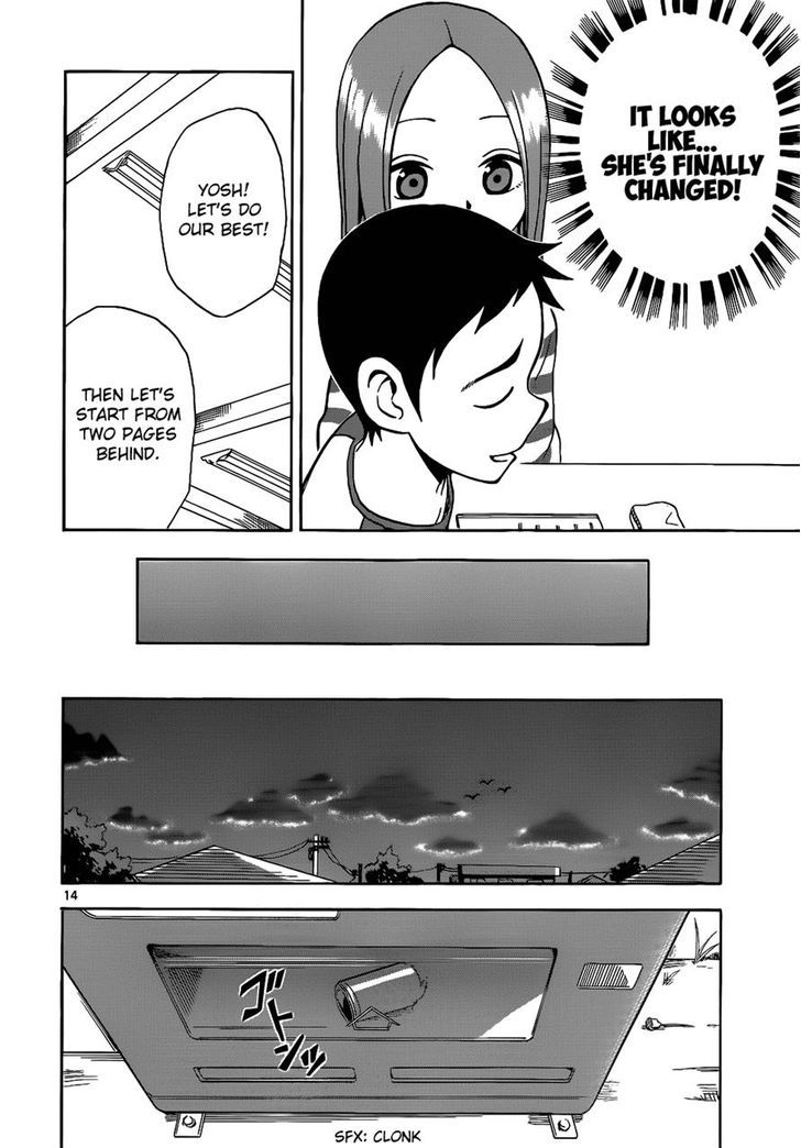 Karakai Jouzu No Takagi-San chapter 11 - page 14