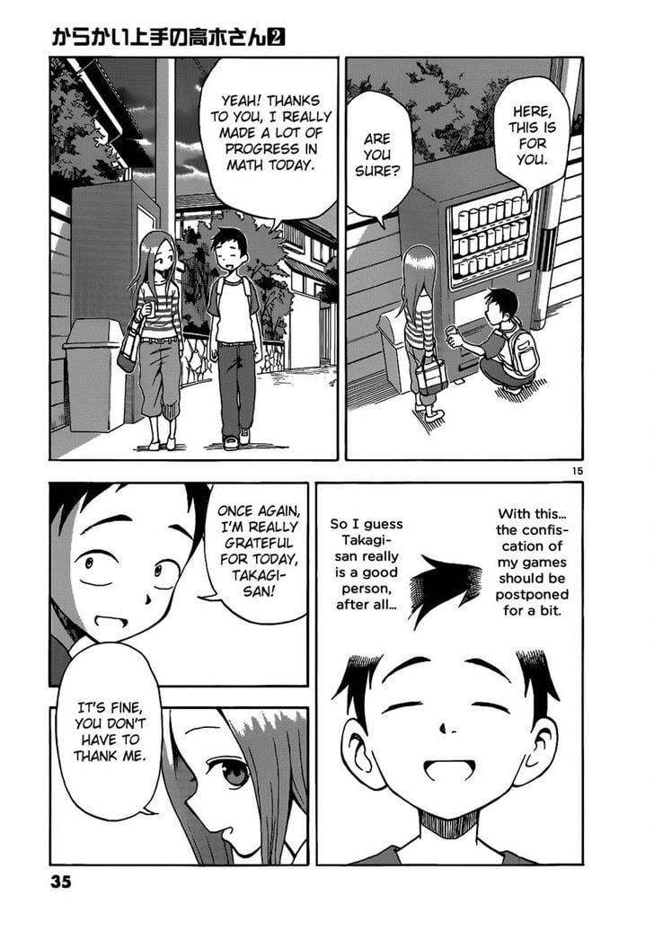Karakai Jouzu No Takagi-San chapter 11 - page 15