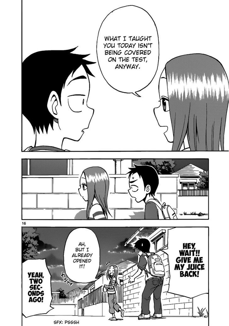 Karakai Jouzu No Takagi-San chapter 11 - page 16