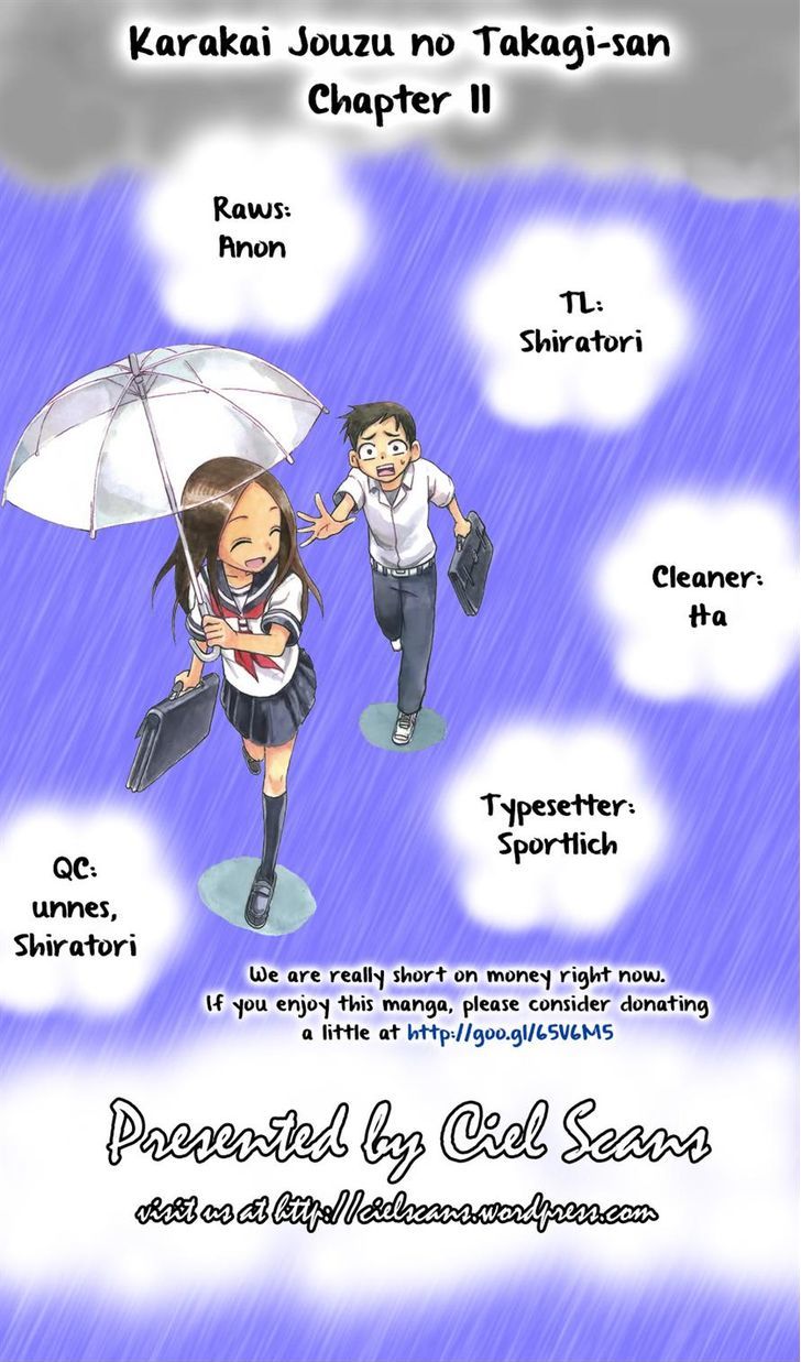 Karakai Jouzu No Takagi-San chapter 11 - page 18