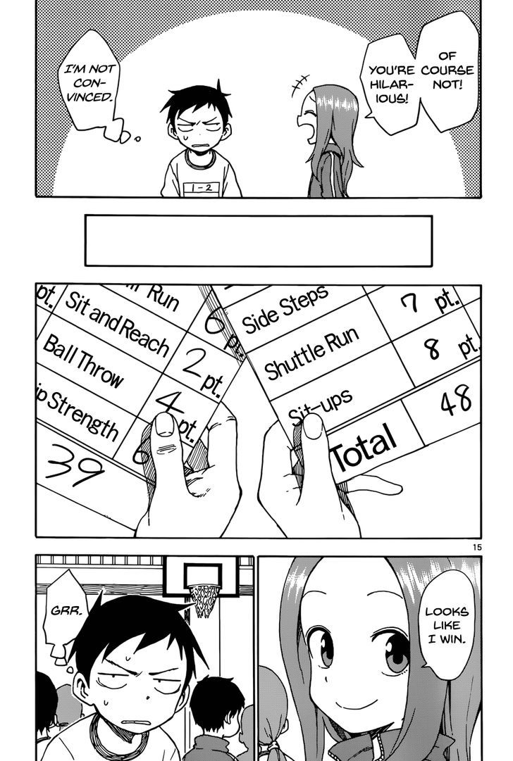 Karakai Jouzu No Takagi-San chapter 51 - page 16