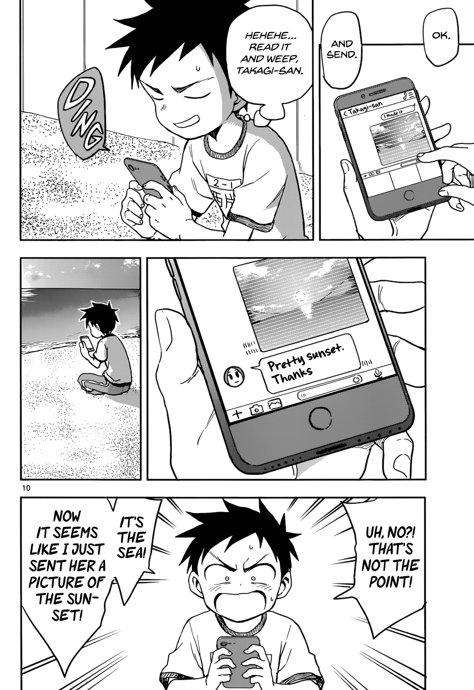 Karakai Jouzu No Takagi-San chapter 115 - page 10
