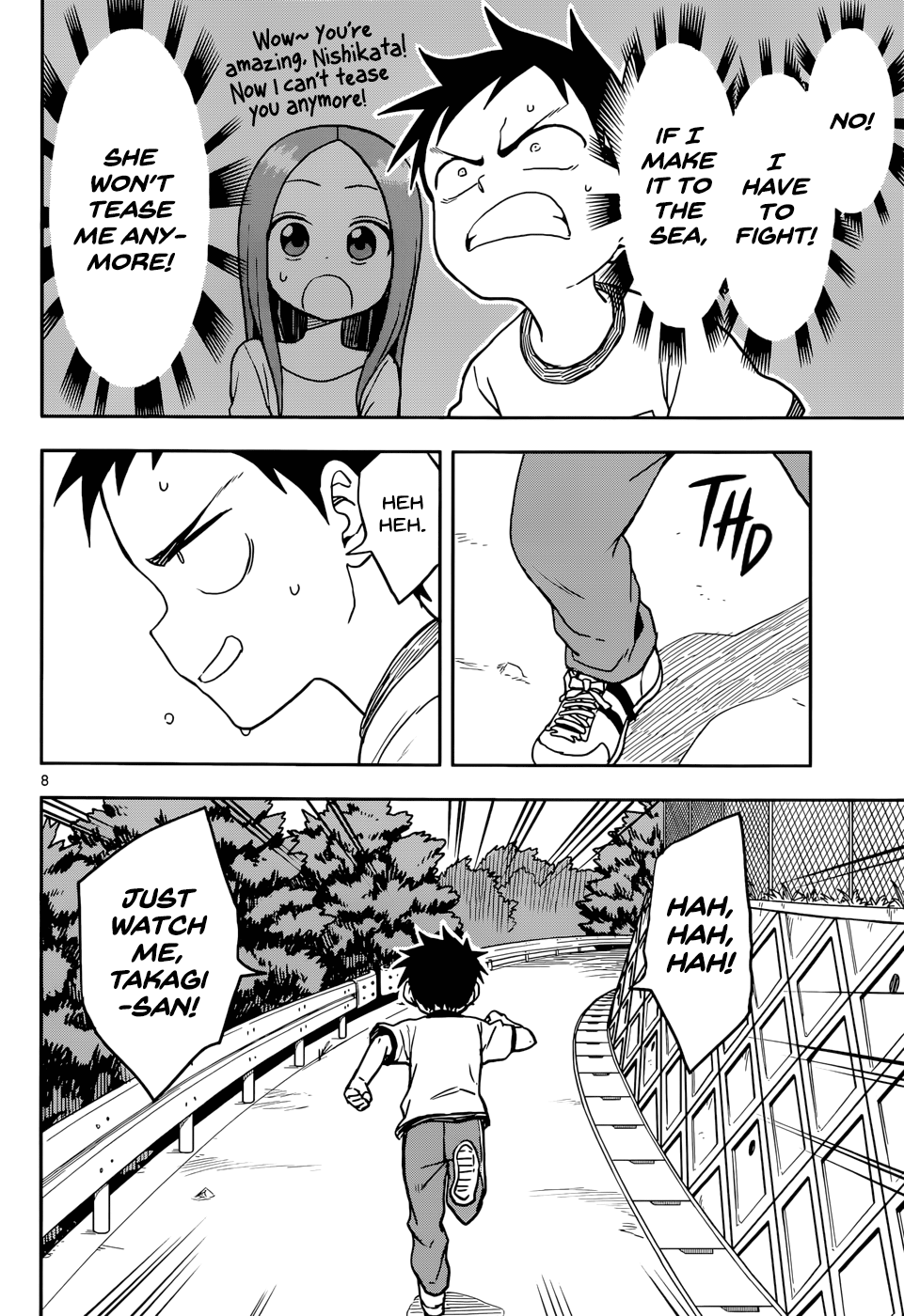 Karakai Jouzu No Takagi-San chapter 115 - page 8