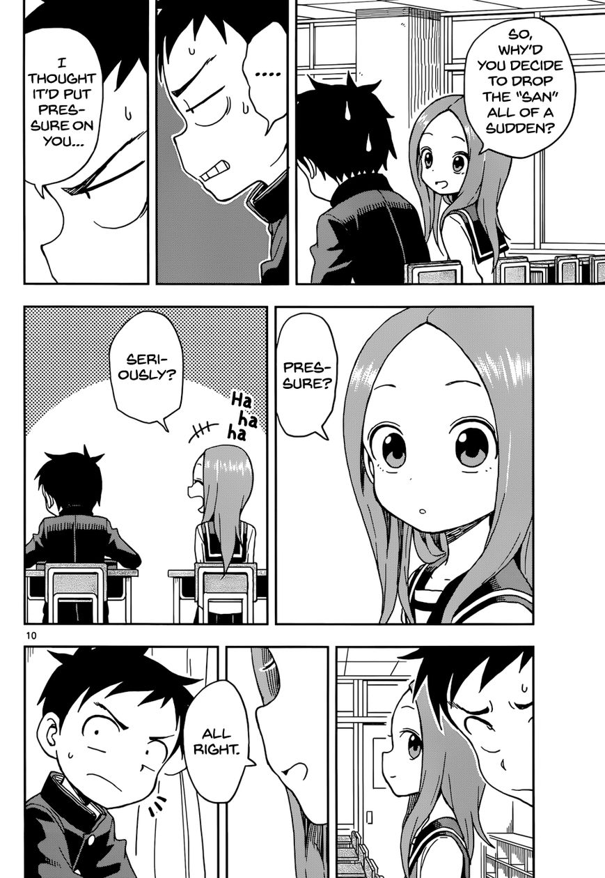 Karakai Jouzu No Takagi-San chapter 81 - page 10