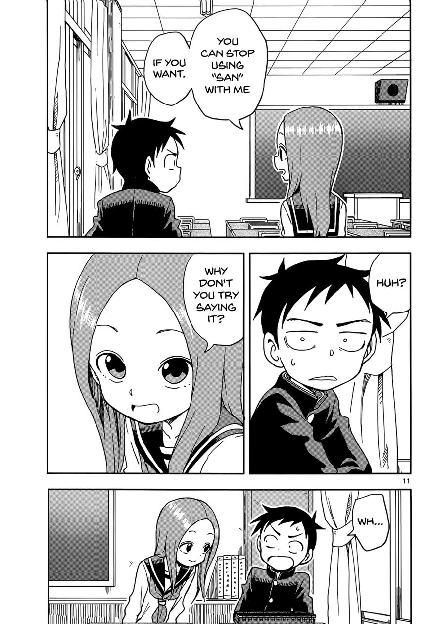 Karakai Jouzu No Takagi-San chapter 81 - page 11