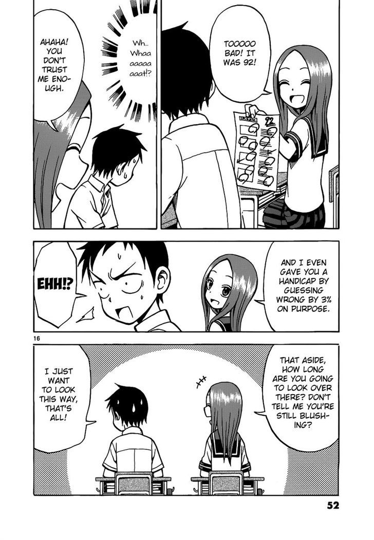 Karakai Jouzu No Takagi-San chapter 12 - page 16