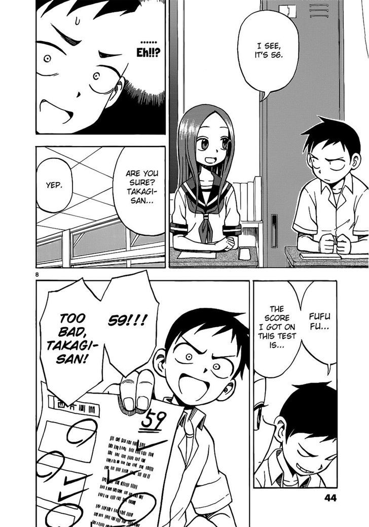Karakai Jouzu No Takagi-San chapter 12 - page 8