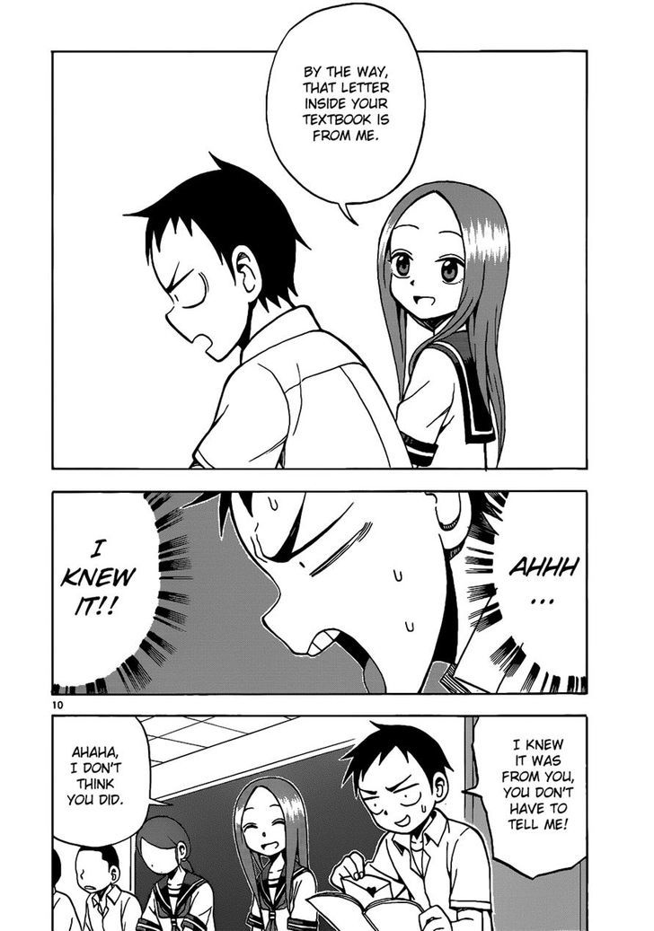 Karakai Jouzu No Takagi-San chapter 13 - page 10