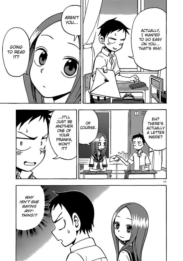 Karakai Jouzu No Takagi-San chapter 13 - page 11