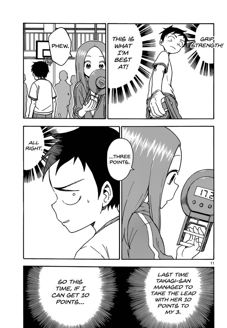 Karakai Jouzu No Takagi-San chapter 52 - page 11
