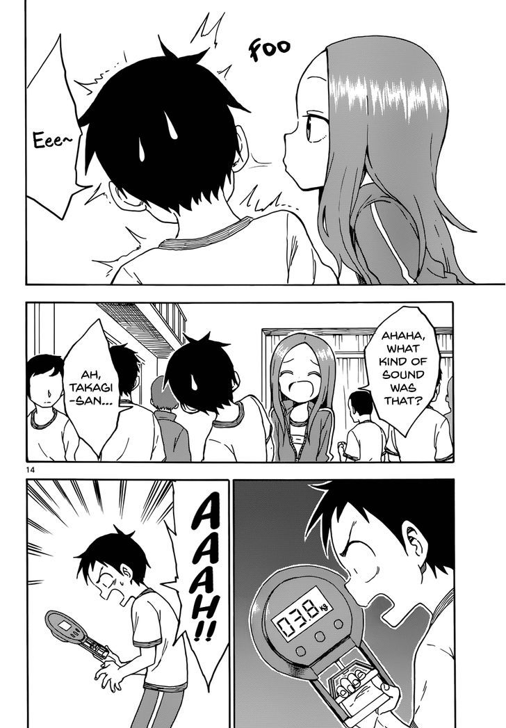 Karakai Jouzu No Takagi-San chapter 52 - page 14