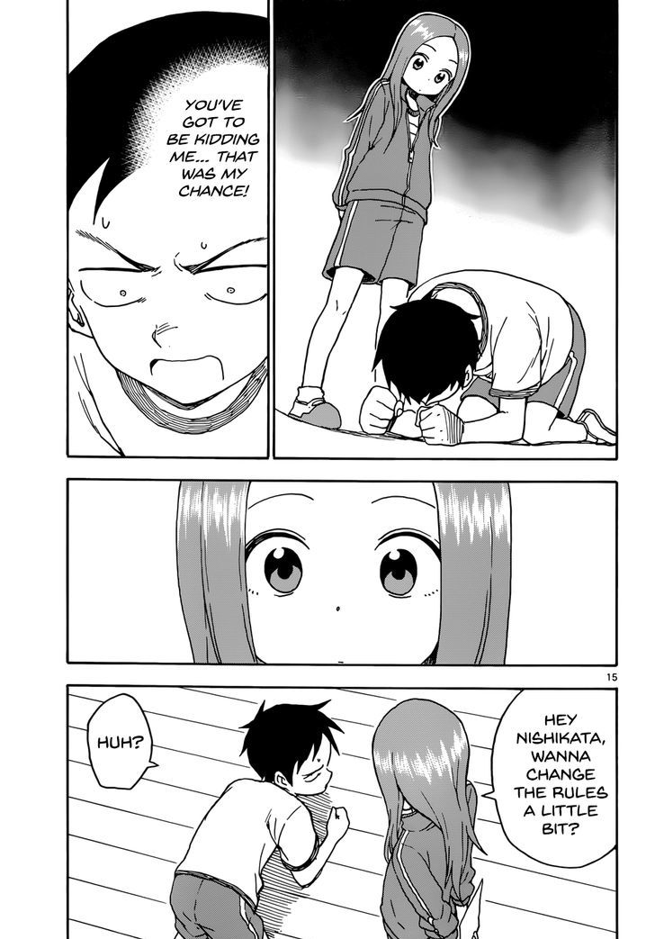 Karakai Jouzu No Takagi-San chapter 52 - page 15