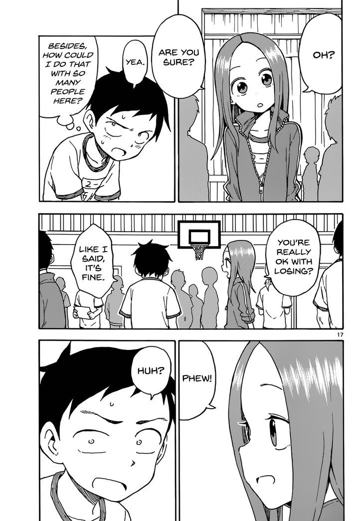 Karakai Jouzu No Takagi-San chapter 52 - page 17