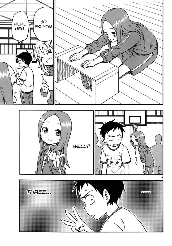 Karakai Jouzu No Takagi-San chapter 52 - page 9