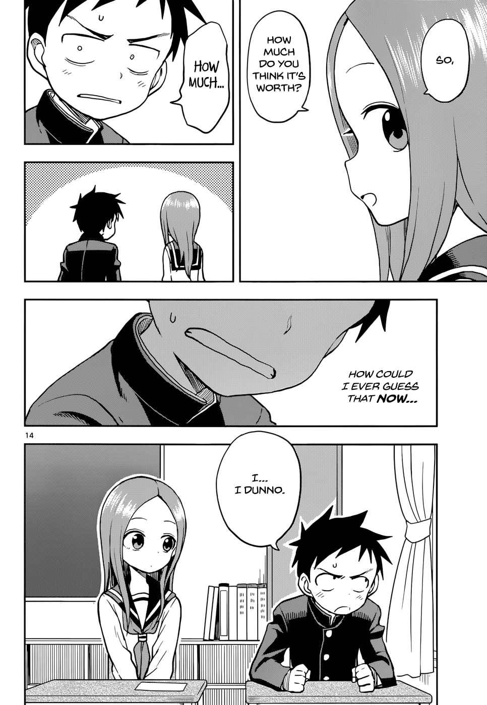 Karakai Jouzu No Takagi-San chapter 117 - page 14