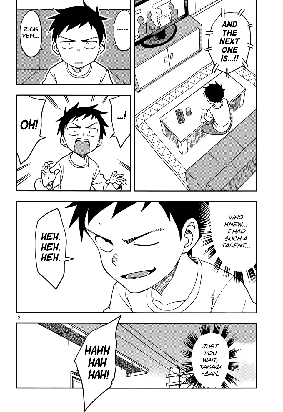 Karakai Jouzu No Takagi-San chapter 117 - page 2