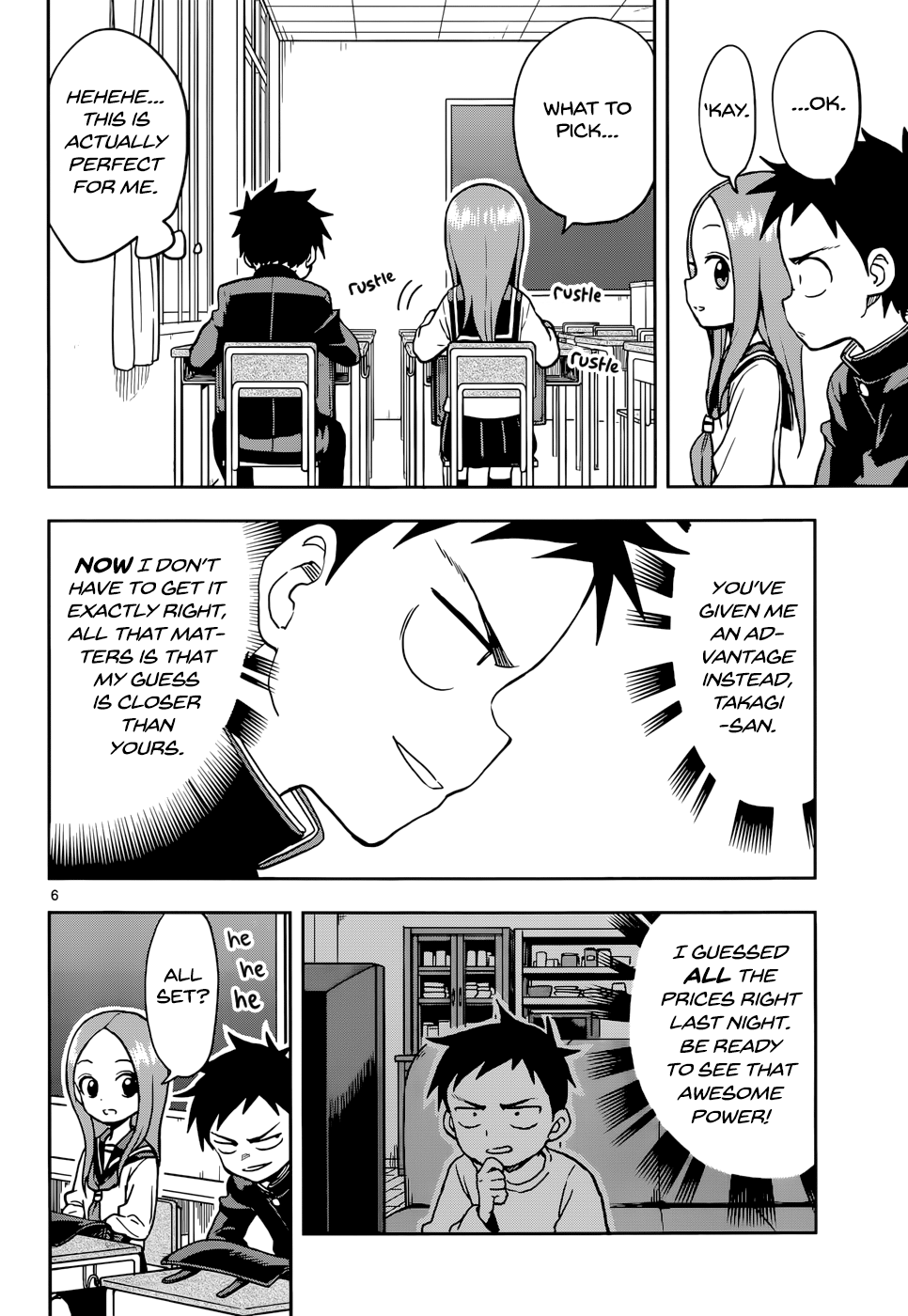 Karakai Jouzu No Takagi-San chapter 117 - page 6