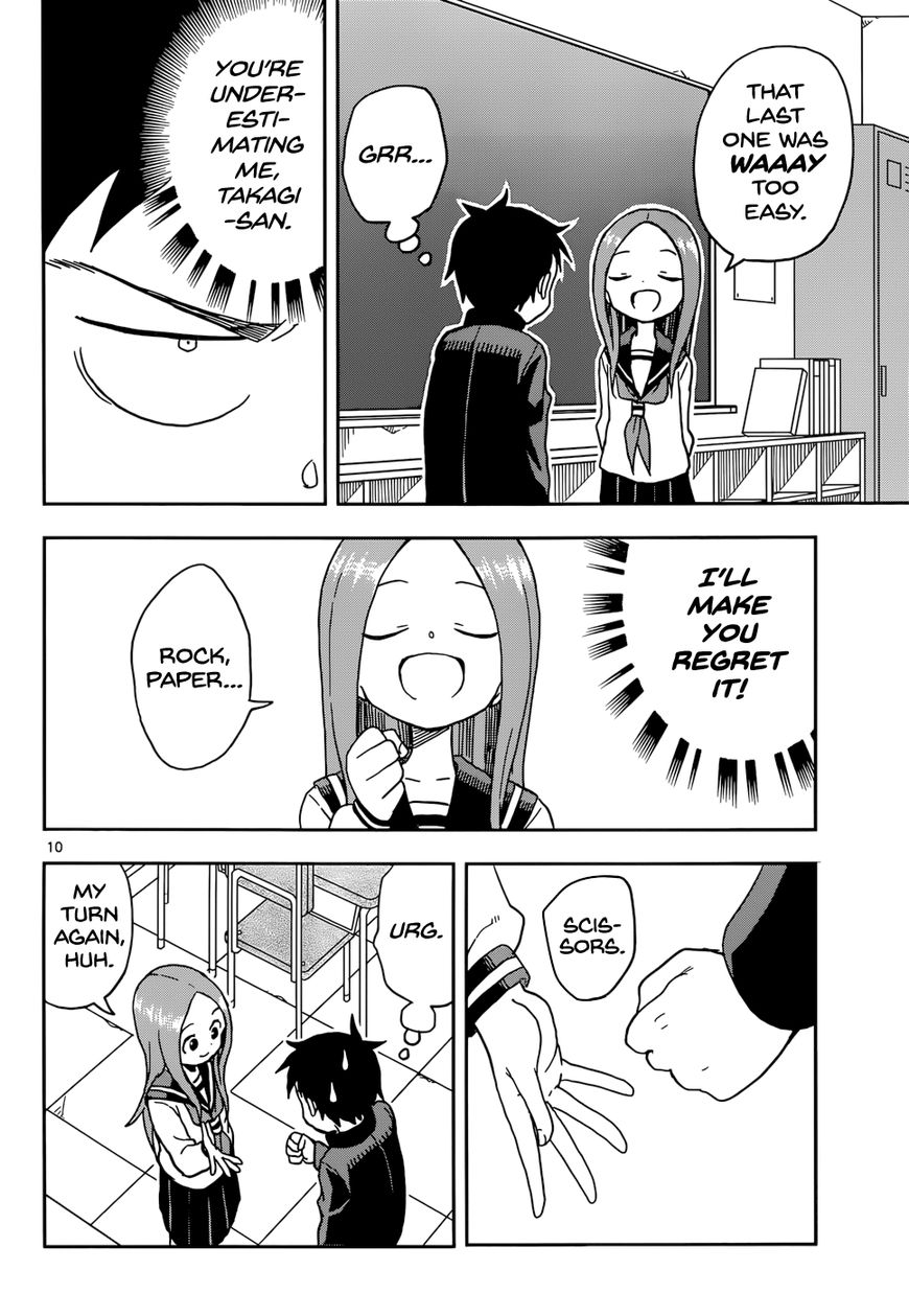 Karakai Jouzu No Takagi-San chapter 82 - page 11