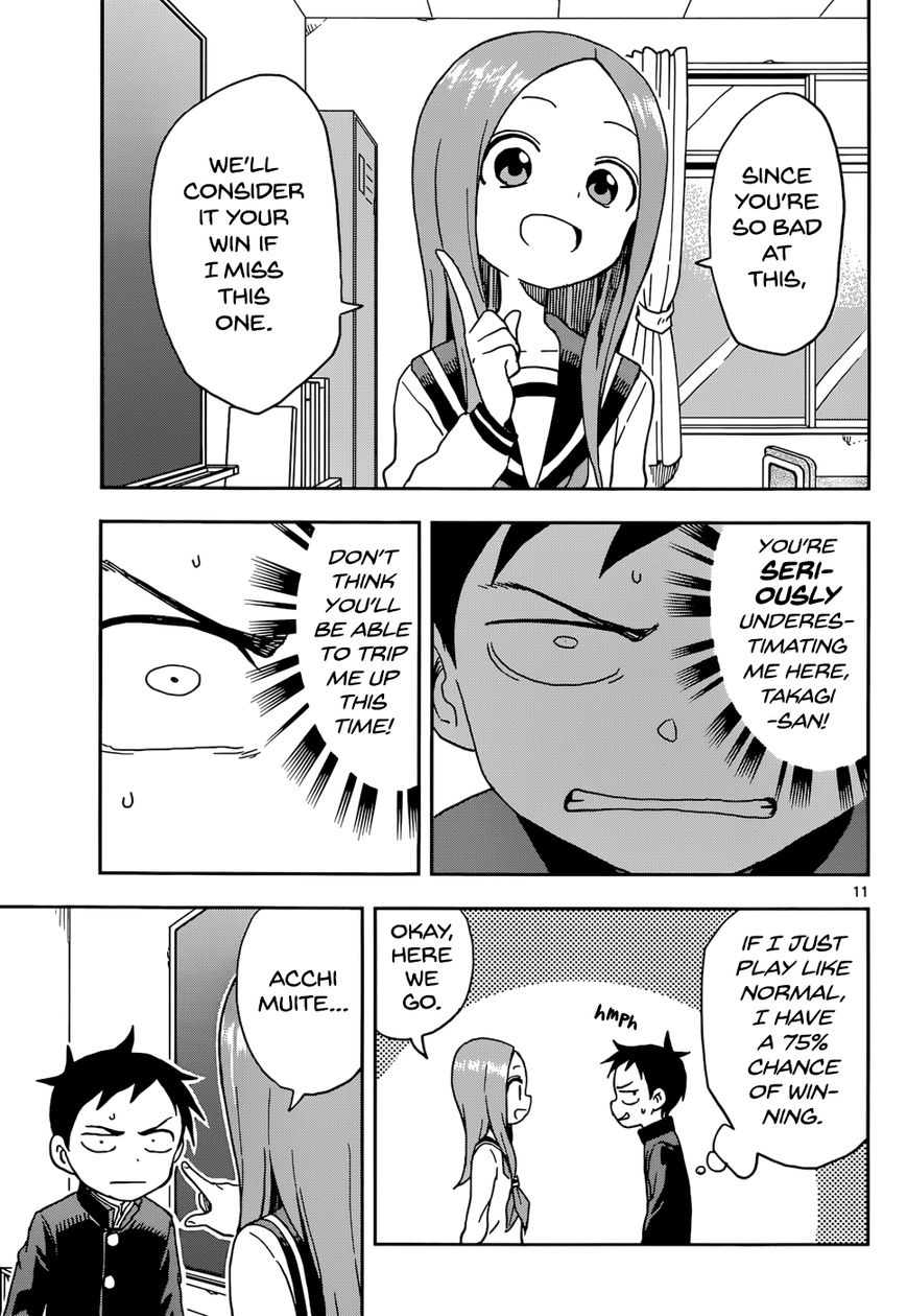 Karakai Jouzu No Takagi-San chapter 82 - page 12