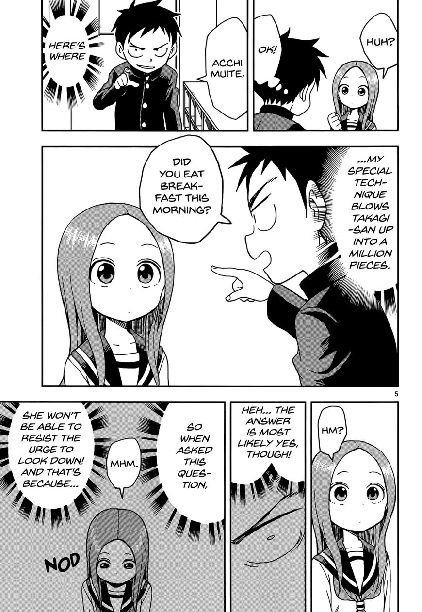 Karakai Jouzu No Takagi-San chapter 82 - page 6