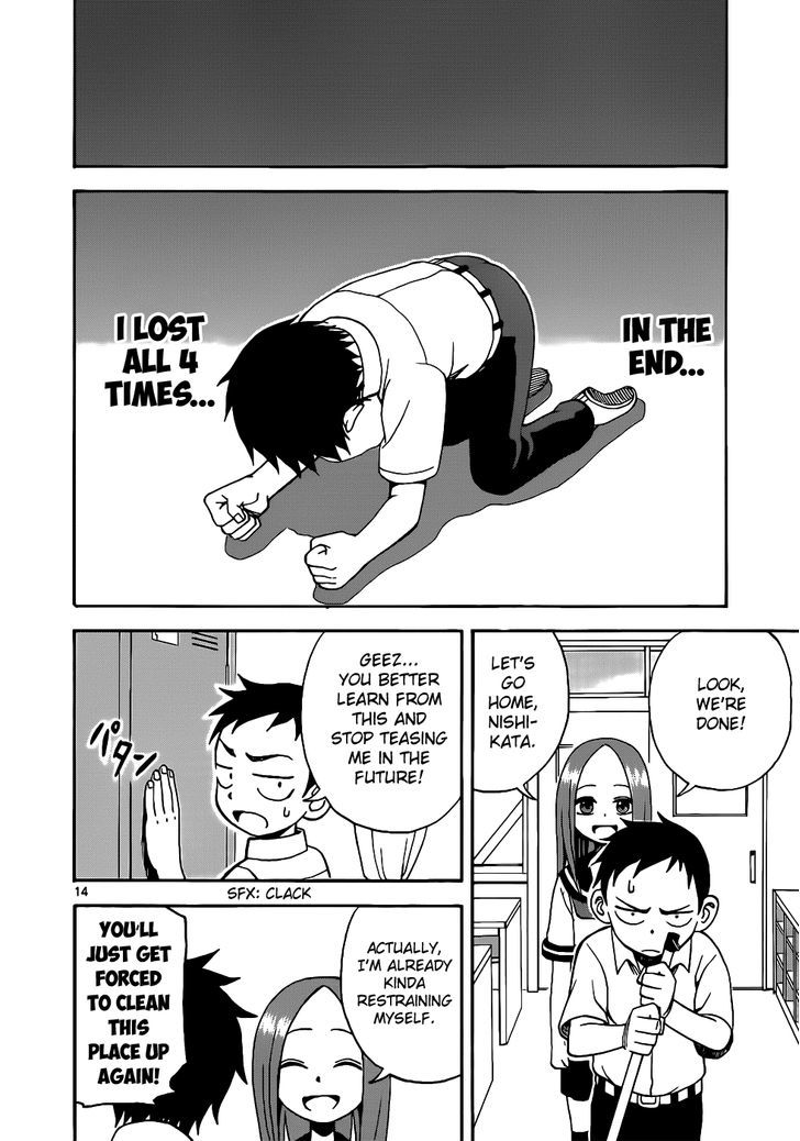 Karakai Jouzu No Takagi-San chapter 14 - page 15