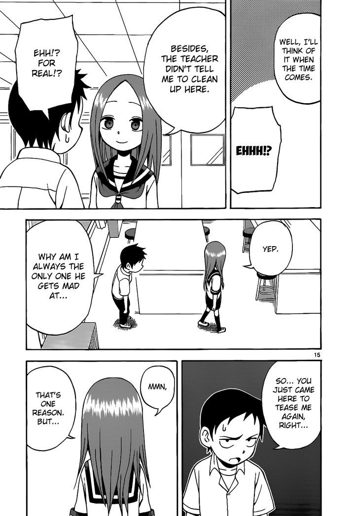 Karakai Jouzu No Takagi-San chapter 14 - page 16