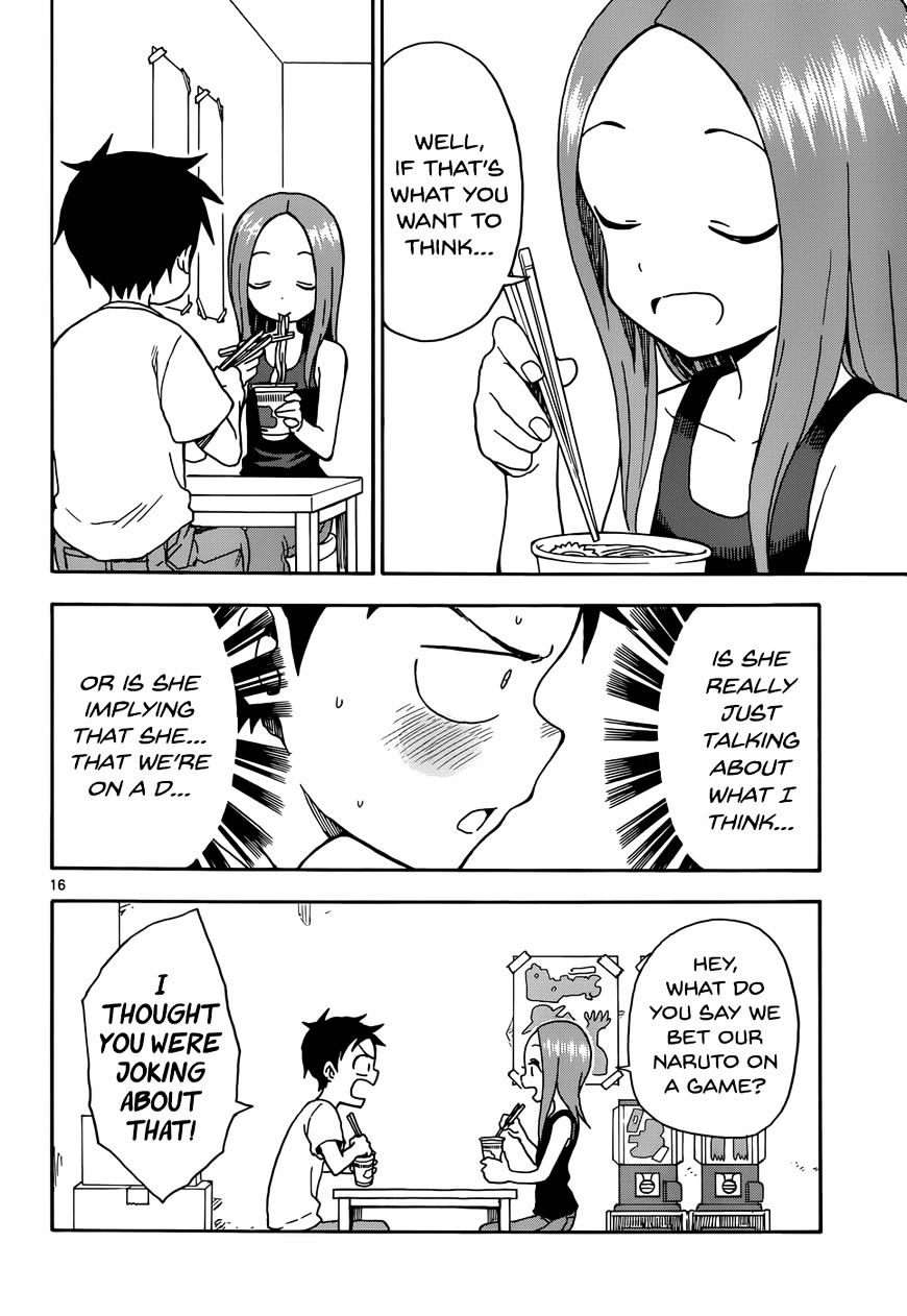 Karakai Jouzu No Takagi-San chapter 53 - page 16