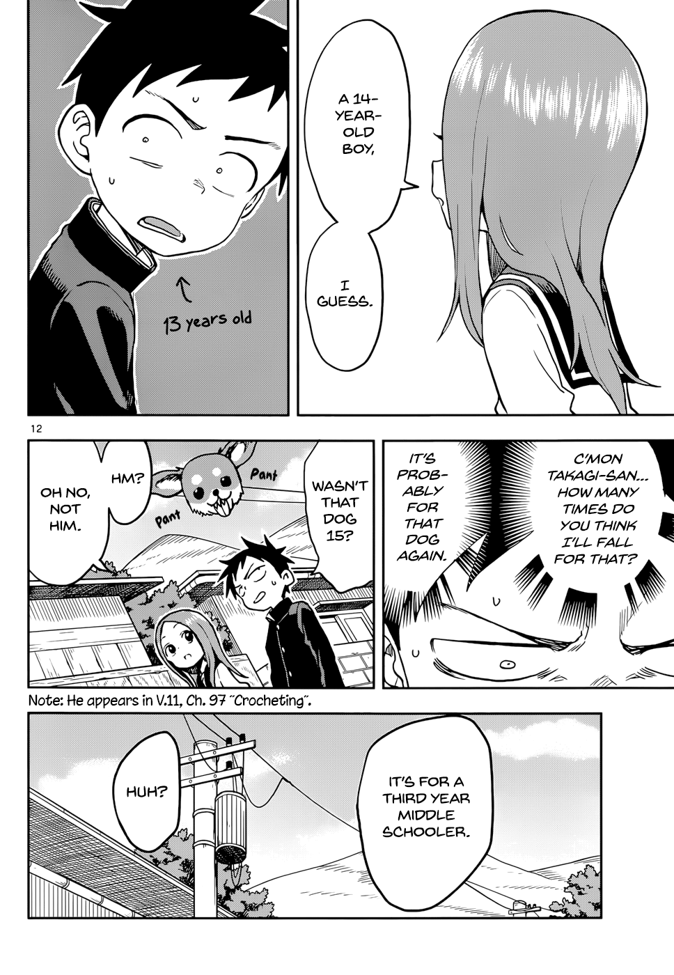 Karakai Jouzu No Takagi-San chapter 118 - page 12