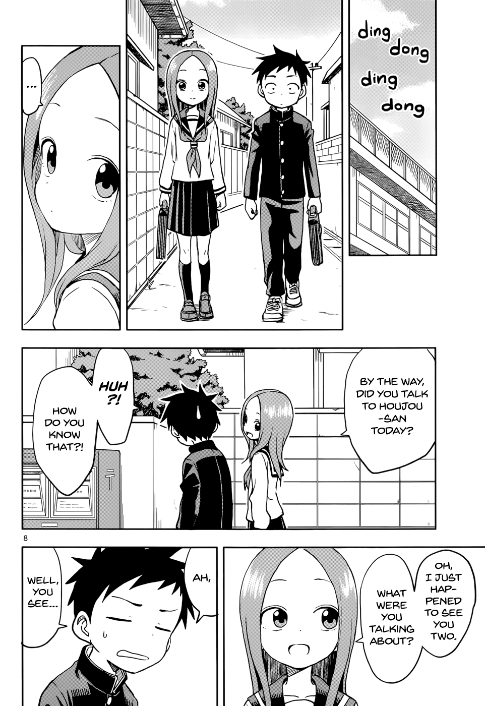 Karakai Jouzu No Takagi-San chapter 118 - page 8