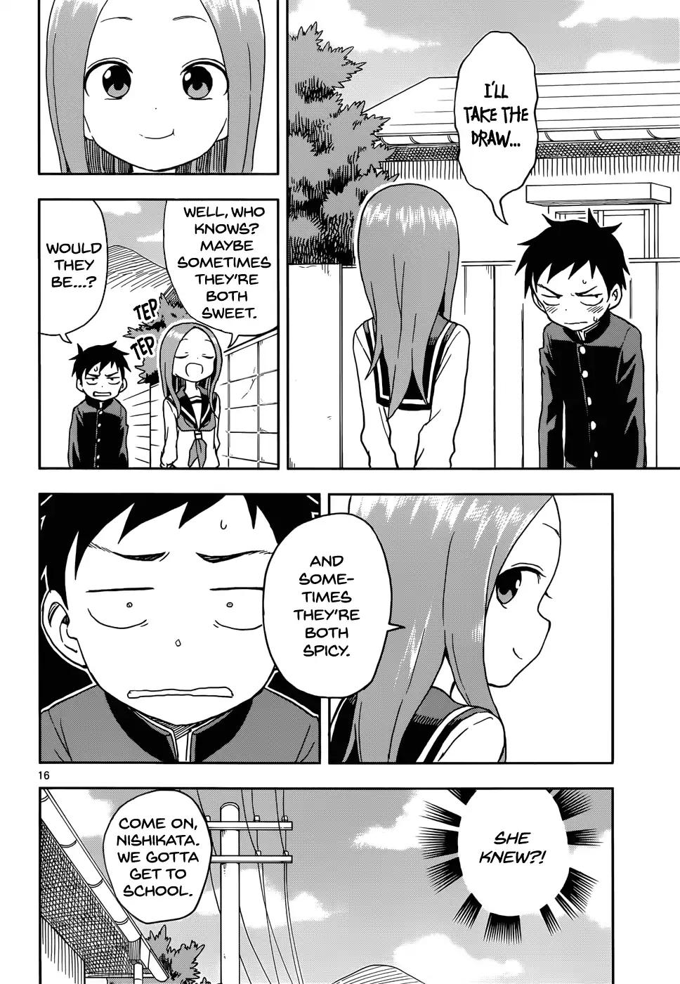 Karakai Jouzu No Takagi-San chapter 83 - page 17
