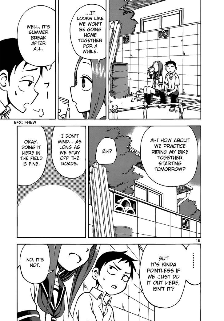 Karakai Jouzu No Takagi-San chapter 15 - page 16