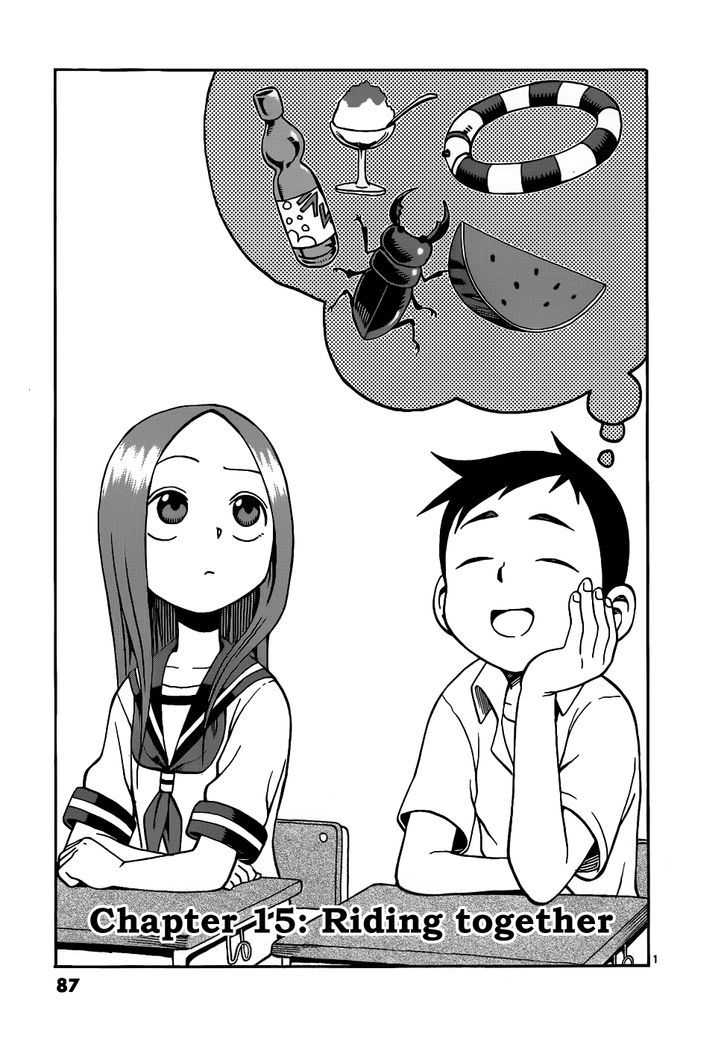 Karakai Jouzu No Takagi-San chapter 15 - page 2