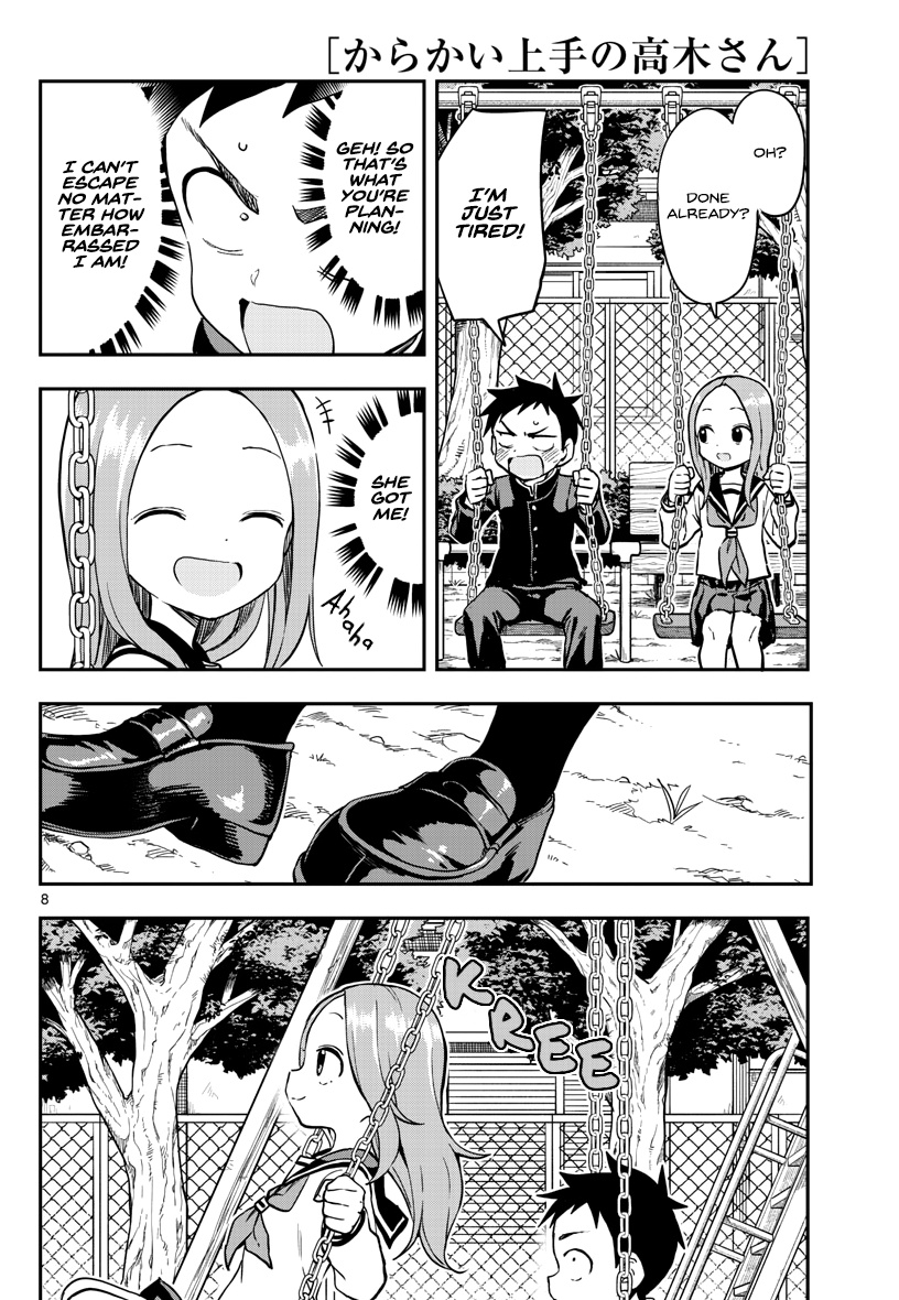 Karakai Jouzu No Takagi-San chapter 170 - page 8
