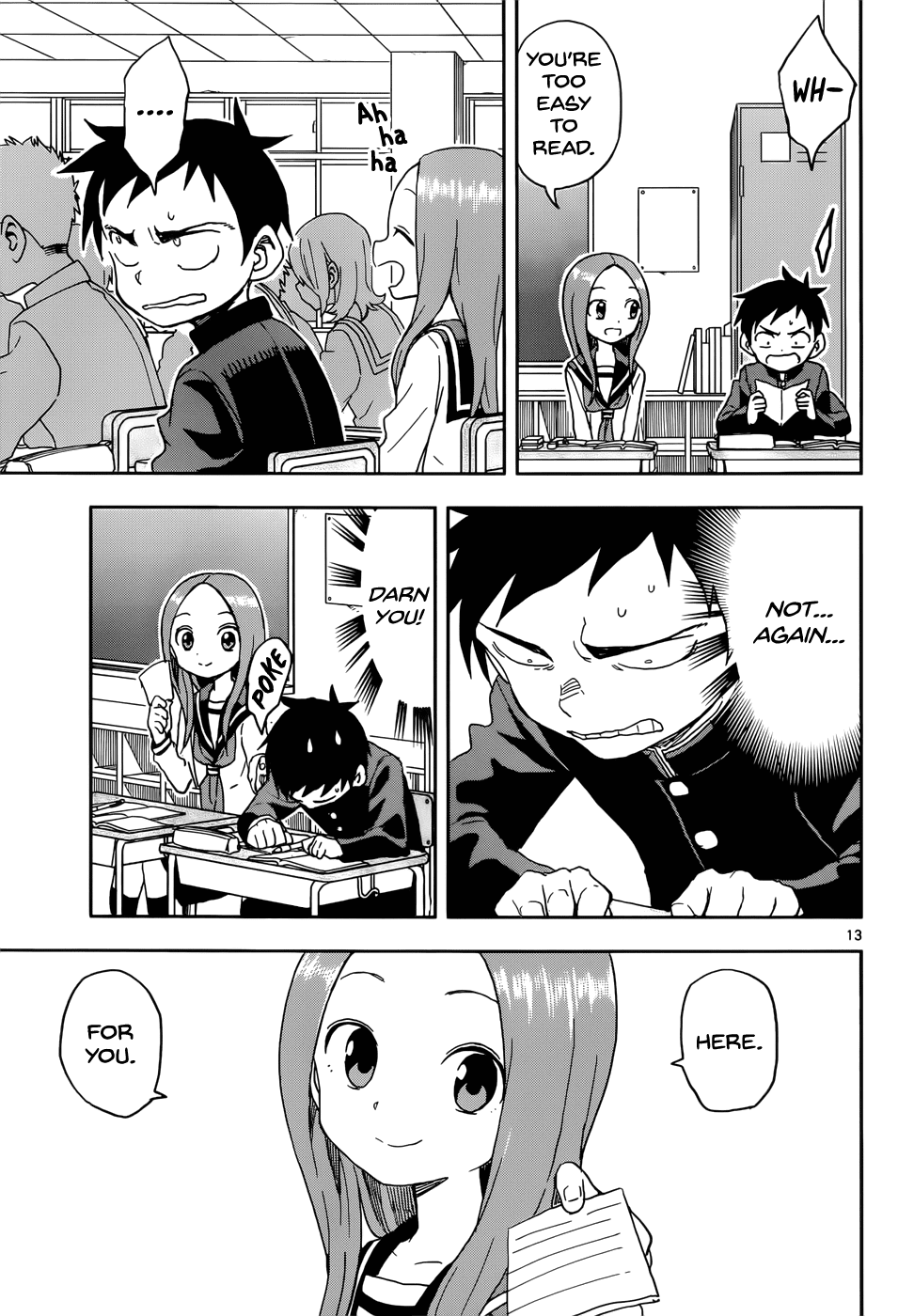 Karakai Jouzu No Takagi-San chapter 84 - page 13
