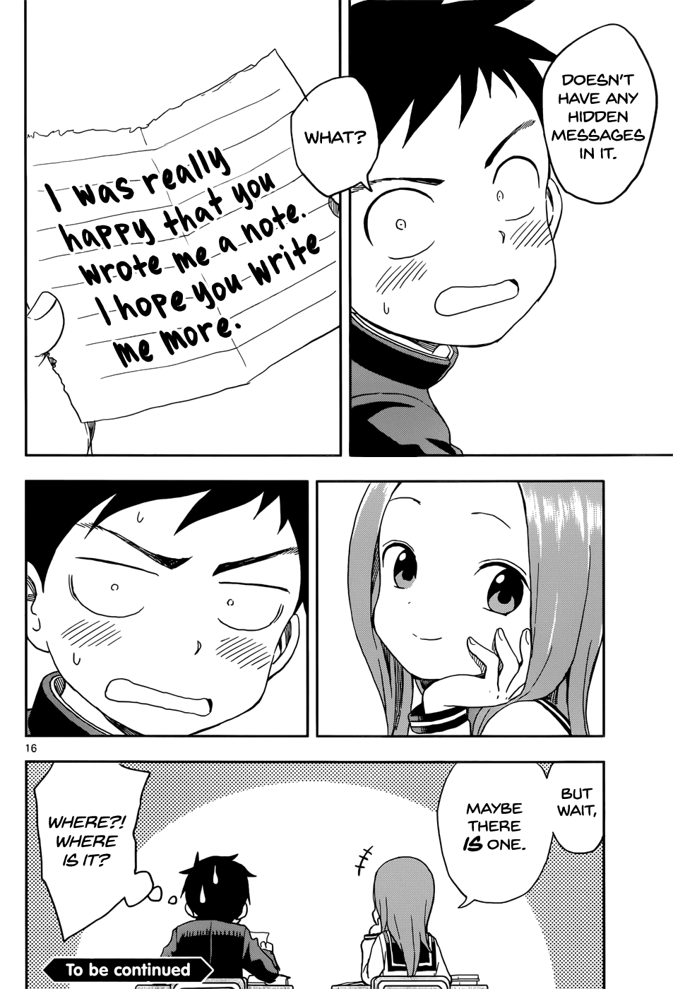 Karakai Jouzu No Takagi-San chapter 84 - page 16
