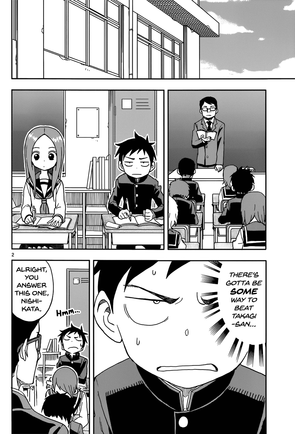 Karakai Jouzu No Takagi-San chapter 84 - page 2