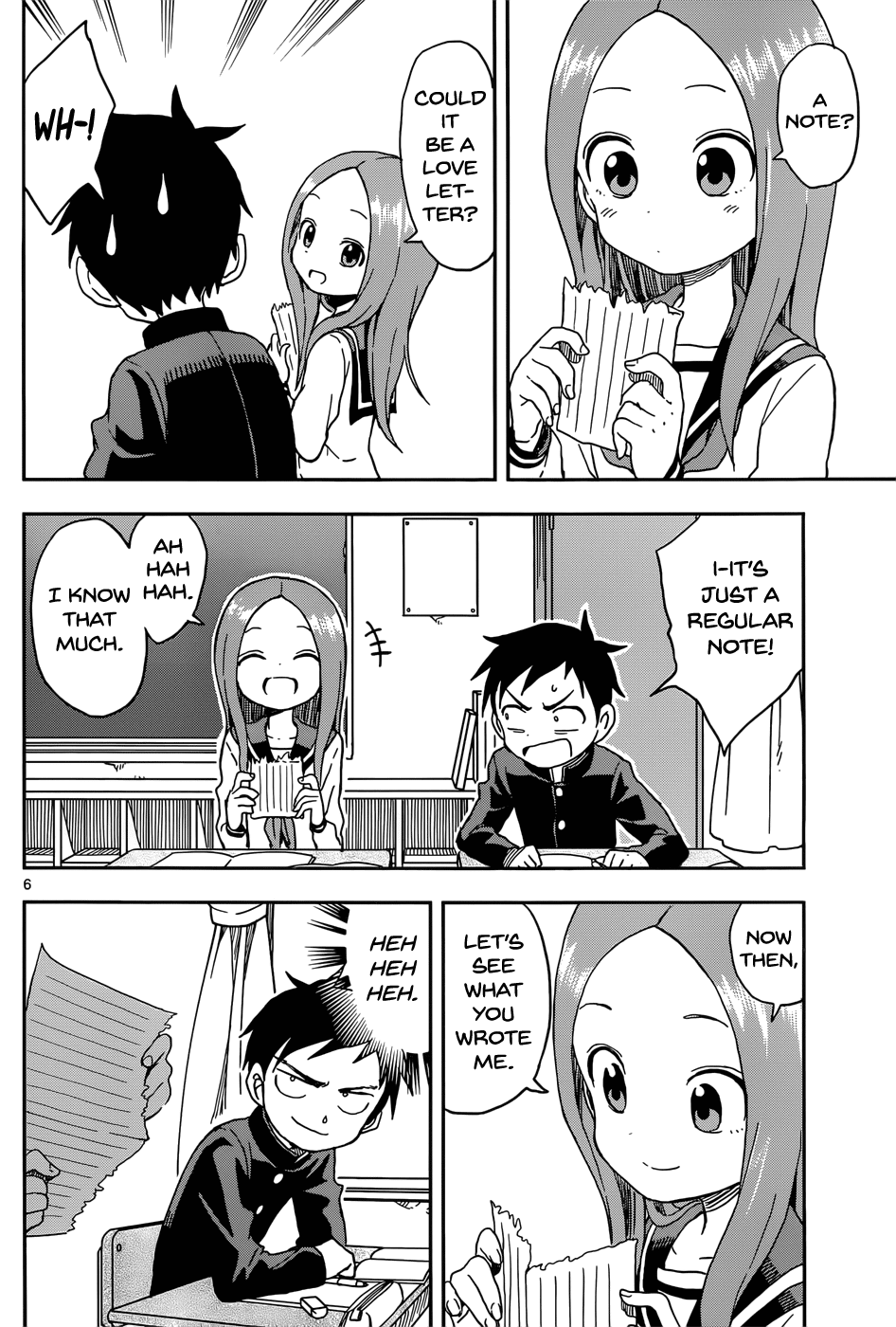 Karakai Jouzu No Takagi-San chapter 84 - page 6