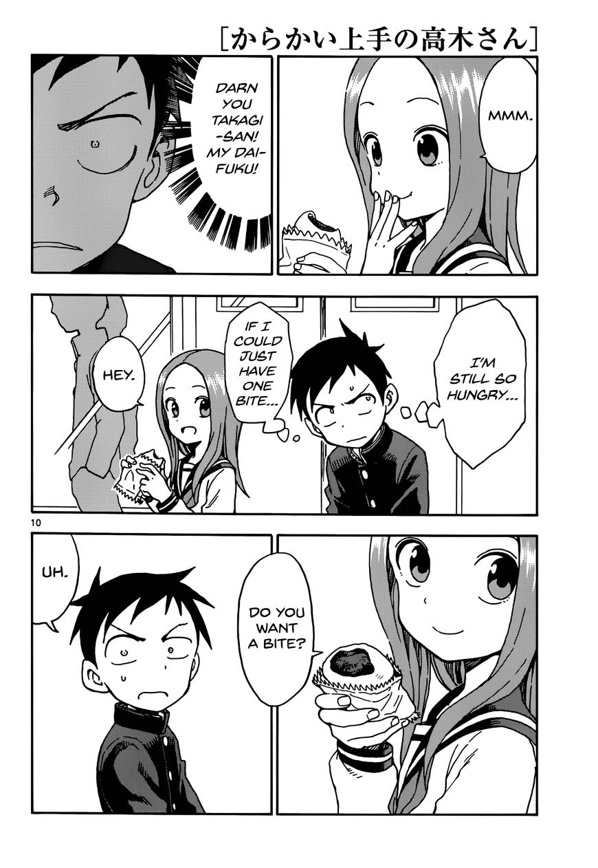 Karakai Jouzu No Takagi-San chapter 54 - page 10